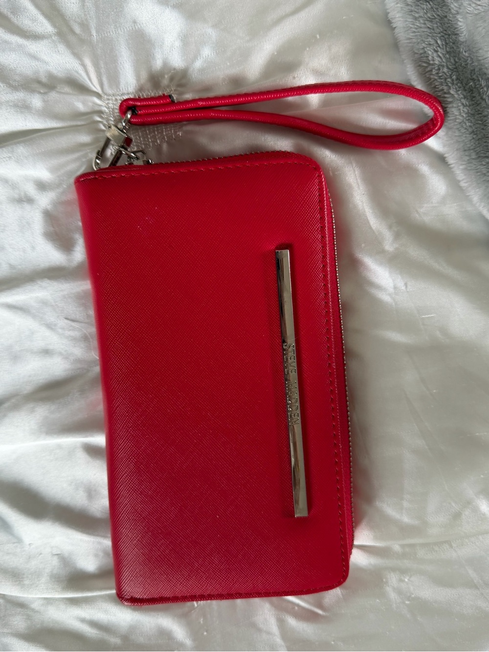 Steve Madden Red Wristlet Wallet